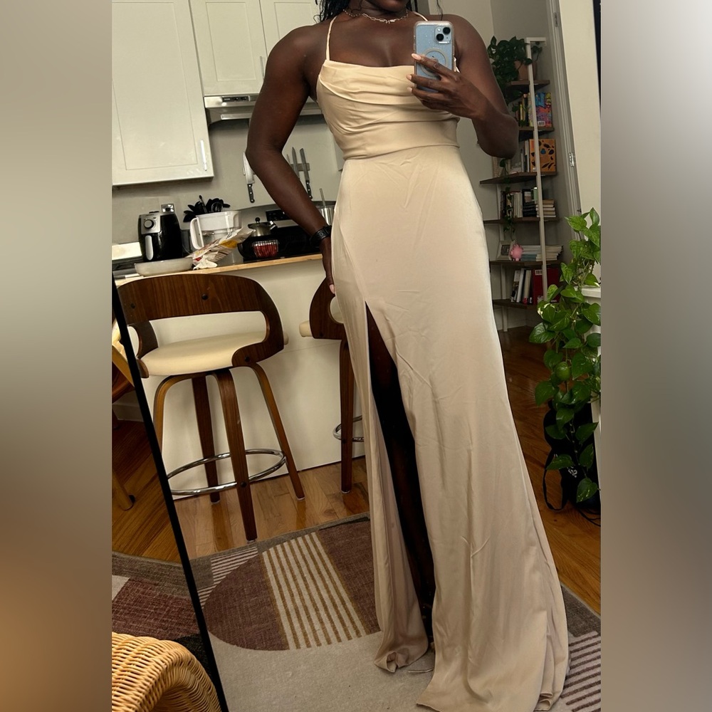 Champagne dress (NWT)